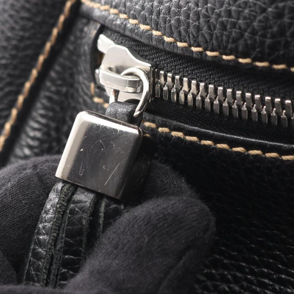 CHANEL Black Leather Shoulder Bag - Picture 12 of 12